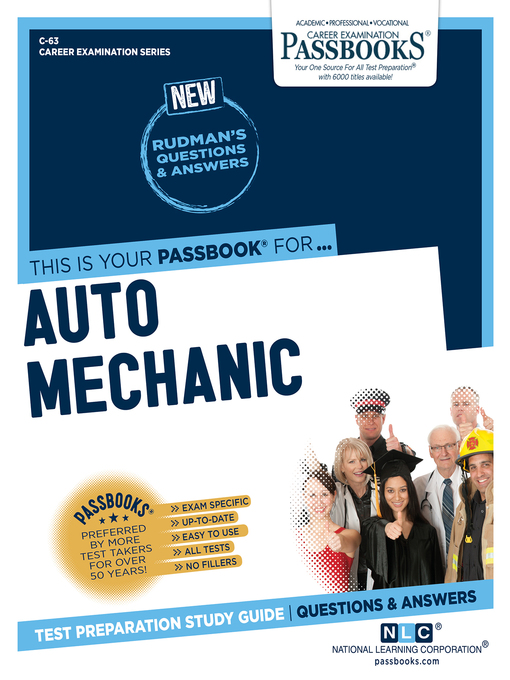 Title details for Auto Mechanic by National Learning Corporation - Available